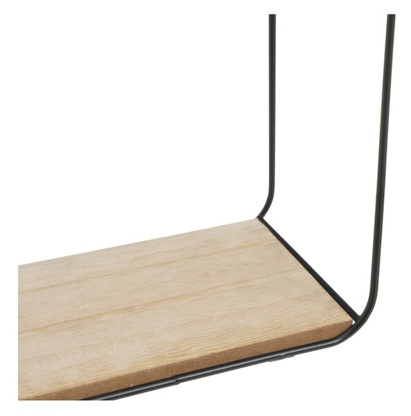 Rafturi negru-natural 2 buc. 21 cm – Casa Selección