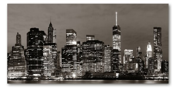 Tablou pe pe sticlă Manhattan New York City