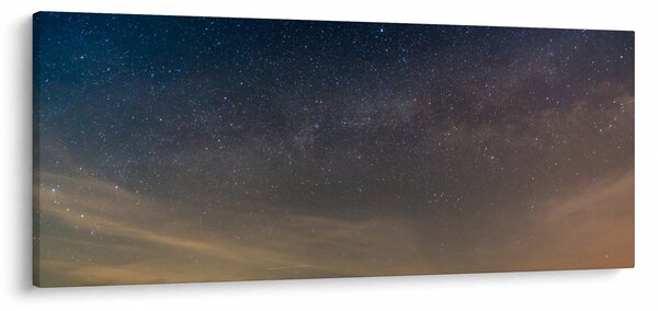 Tablou cu cerul nocturn (120x50 cm)
