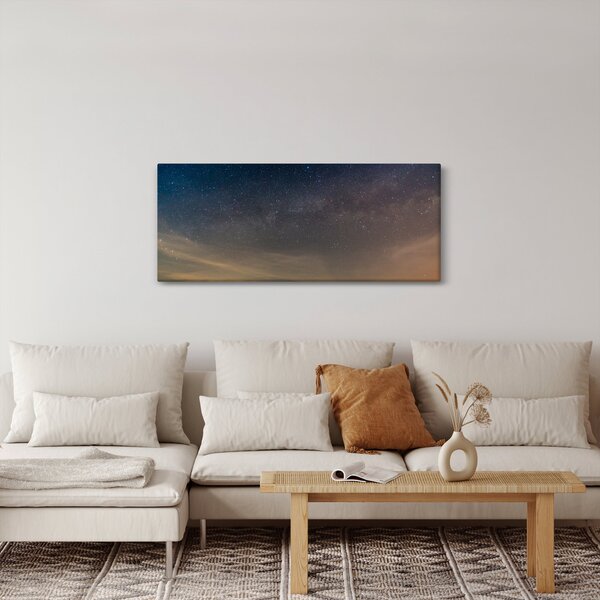 Tablou cu cerul nocturn (120x50 cm)