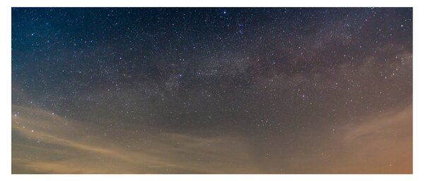 Tablou cu cerul nocturn (120x50 cm)
