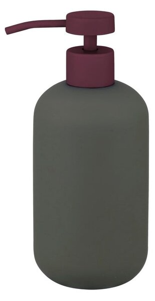 Dozator de săpun lichid verde închis din ceramică 120 ml Lotus Play – Mette Ditmer Denmark