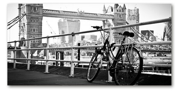 Tablou sticlă Biciclete de la Londra