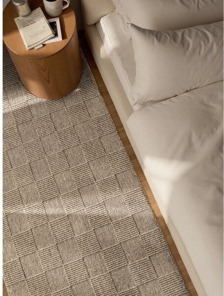 Covor tip traversă bej țesut manual din lână 80x200 cm Scala – Villeroy&Boch