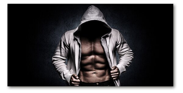 Fotografie imprimată pe sticlă Clădire musculare
