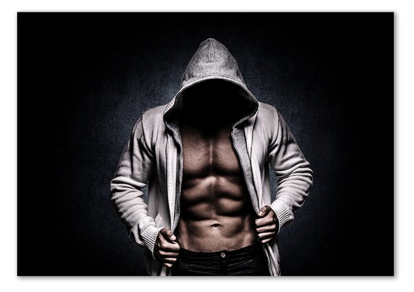 Fotografie imprimată pe sticlă Clădire musculare