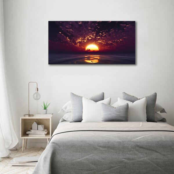Tablou pe pânză canvas Apus de soare