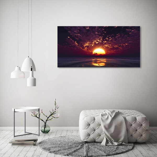 Tablou pe pânză canvas Apus de soare