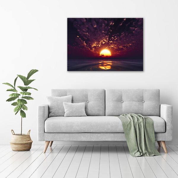 Tablou pe pânză canvas Apus de soare