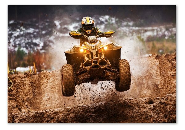 Tablou sticlă Quad