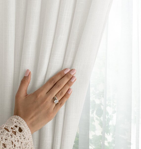 Draperie crem 140x270 cm Valeta – Restilo
