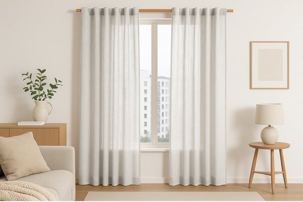 Draperie crem 140x270 cm Valeta – Restilo