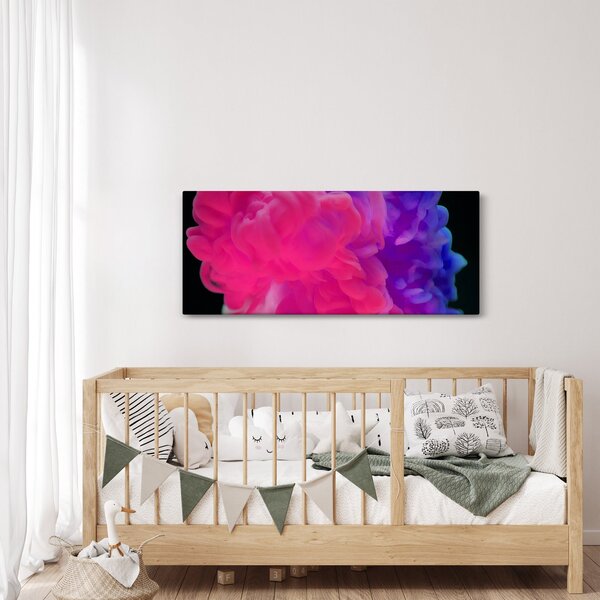 Tablou cu fum colorat (120x50 cm)