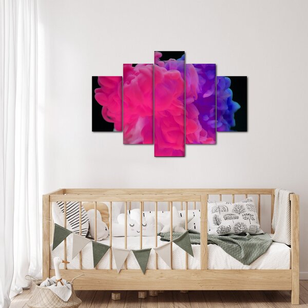 Tablou cu fum colorat (150x105 cm)