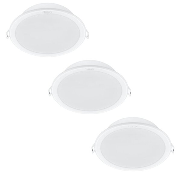SET 3x corp de iluminat LED încastrat MESON LED/5,5W/230V Philips