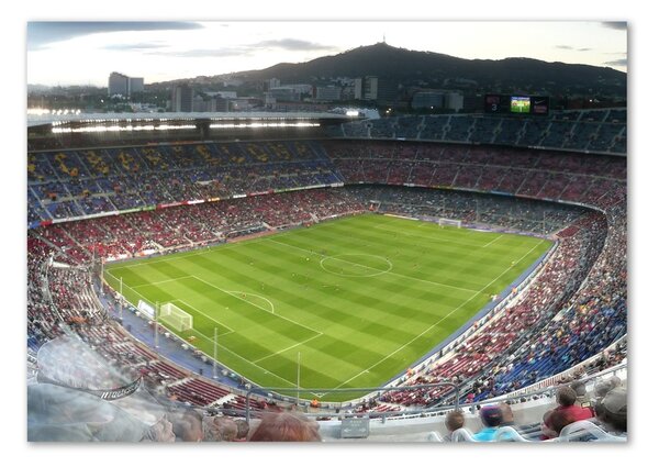 Tablou din Sticlă Stadionul Barcelona