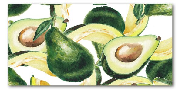 Tablou din Sticlă Avocado