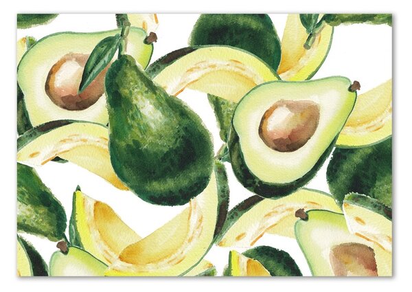 Tablou din Sticlă Avocado