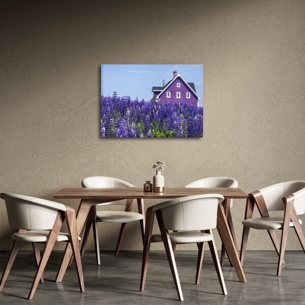 Tablou cu câmp de lavanda (70x50 cm)