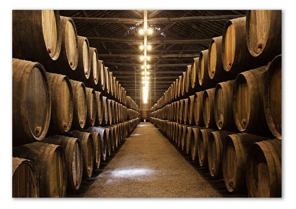 Fotografie imprimată pe sticlă Vin în Porto