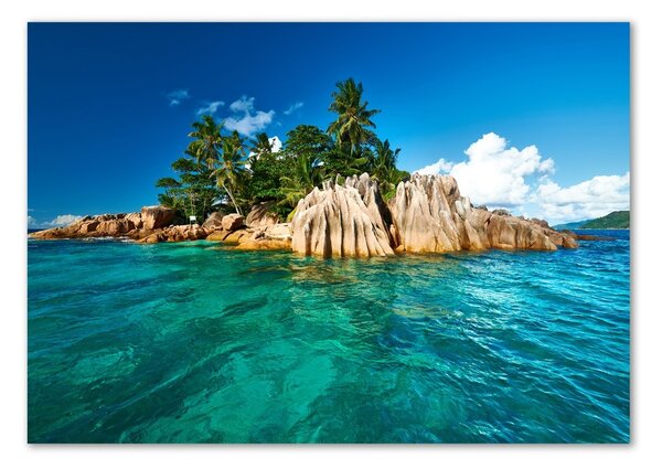 Imagine de sticlă Insula tropicala