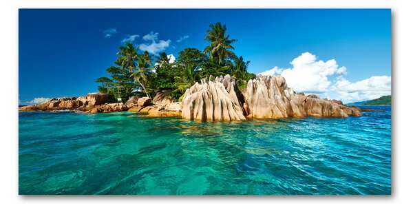 Imagine de sticlă Insula tropicala