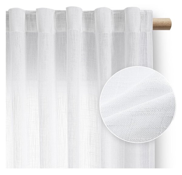Draperie albă 140x270 cm Valeta – Restilo
