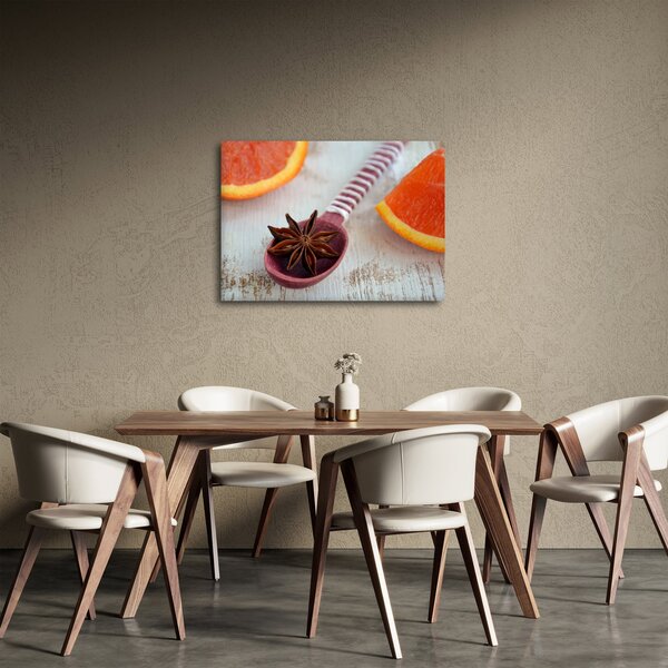 Tablou cu scorțișoară pe linguriță (70x50 cm)