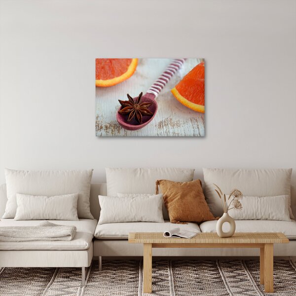 Tablou cu scorțișoară pe linguriță (70x50 cm)