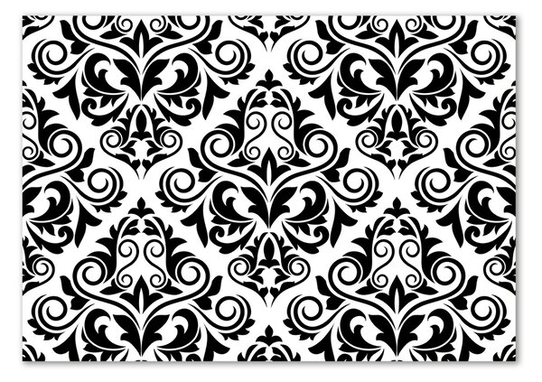 Tablou sticlă fundal ornamente