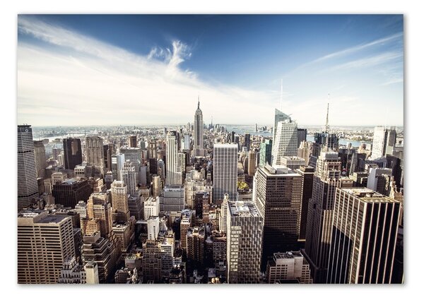 Tablou Printat Pe Sticlă New York