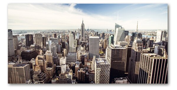 Tablou Printat Pe Sticlă New York