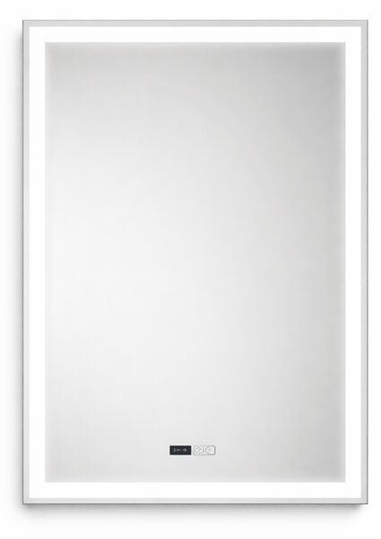 Oglinda LED rectangulara 6950/6951, 60x80 cm, functie dezaburire Simpla (6950)