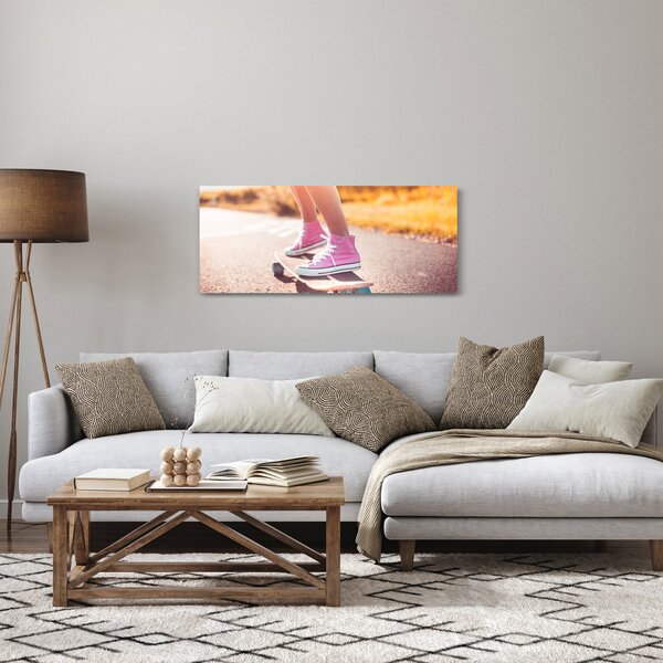 Tablou cu scateboard (120x50 cm)