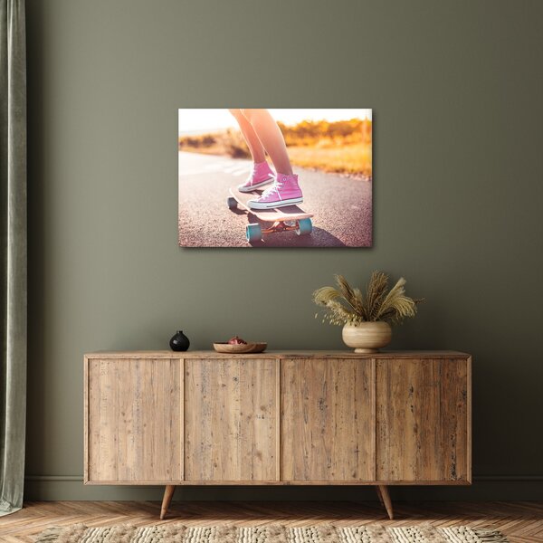 Tablou cu scateboard (70x50 cm)