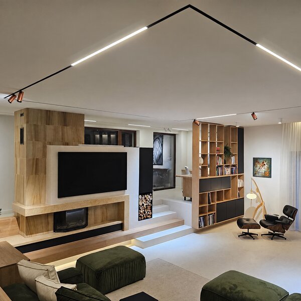 Proiector pentru sina magnetica SPOT65 CUPRU LED LUXON