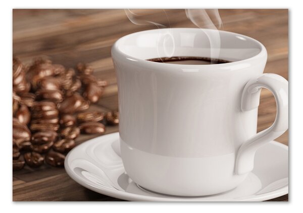 Fotografie imprimată pe sticlă ceașcă de cafea