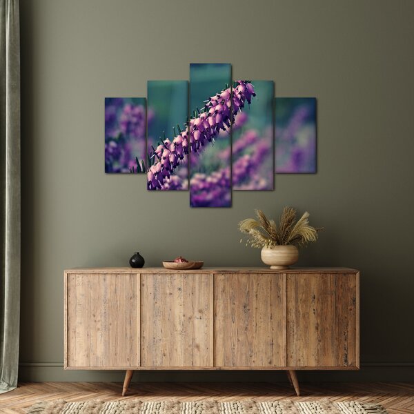 Tablou cu floare violetă (150x105 cm)