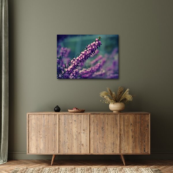 Tablou cu floare violetă (70x50 cm)