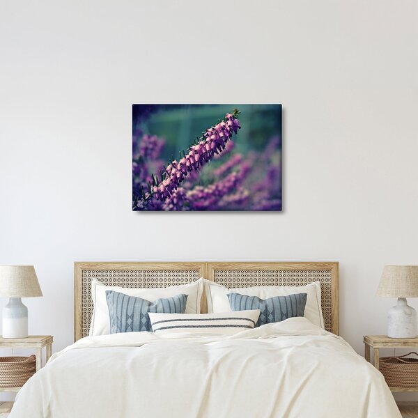Tablou cu floare violetă (70x50 cm)