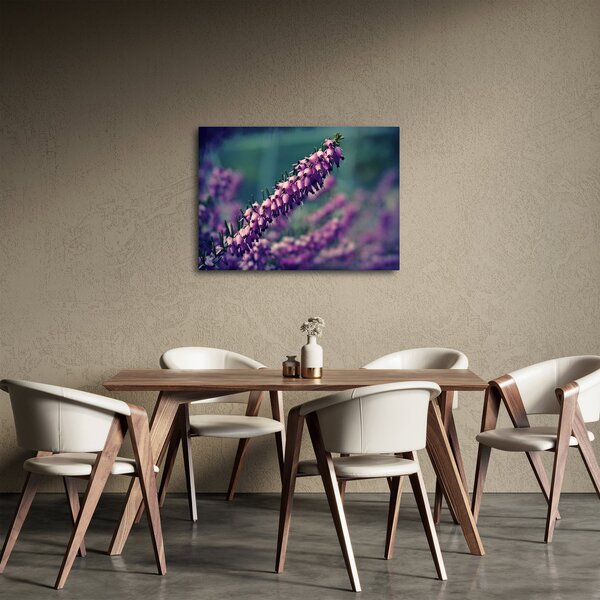 Tablou cu floare violetă (70x50 cm)
