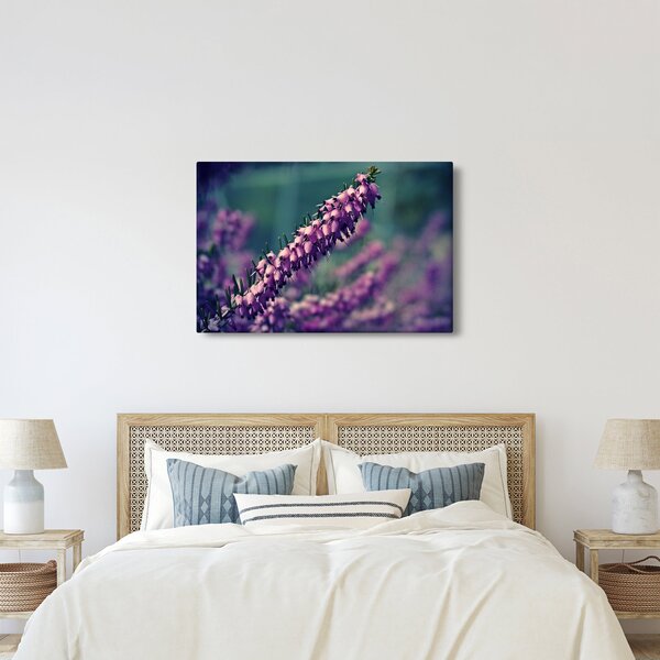 Tablou cu floare violetă (90x60 cm)