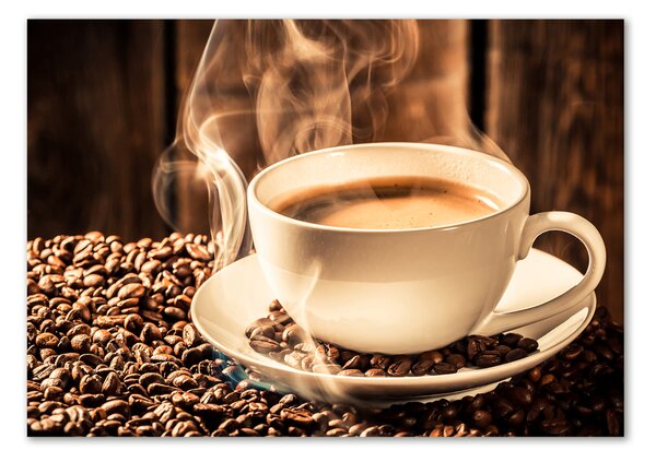 Tablou Printat Pe Sticlă cafea aromatică