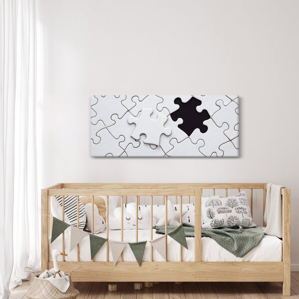 Tablou cu puzzle (120x50 cm)