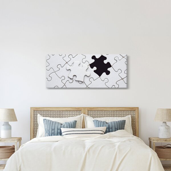 Tablou cu puzzle (120x50 cm)