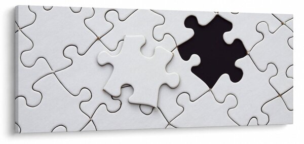 Tablou cu puzzle (120x50 cm)