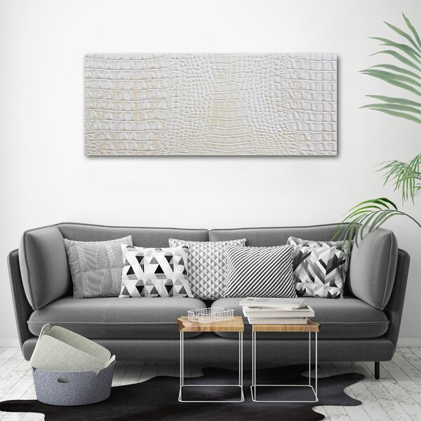 Print pe canvas piele de crocodil