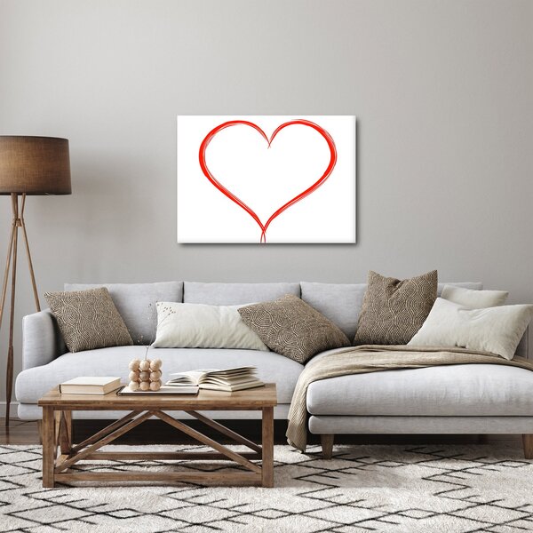 Tablou cu inima (70x50 cm)