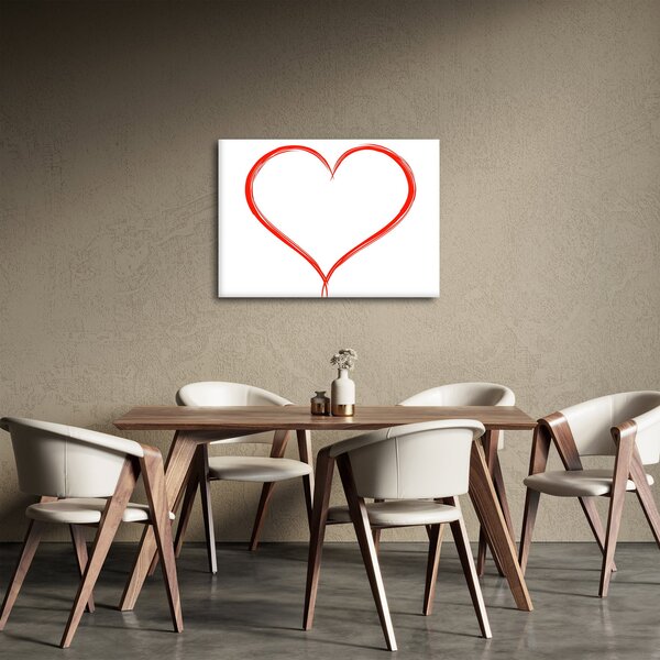Tablou cu inima (70x50 cm)