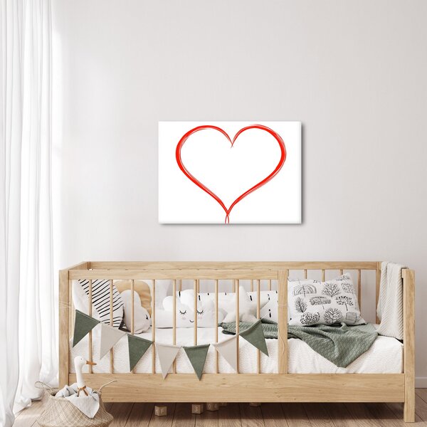 Tablou cu inima (70x50 cm)